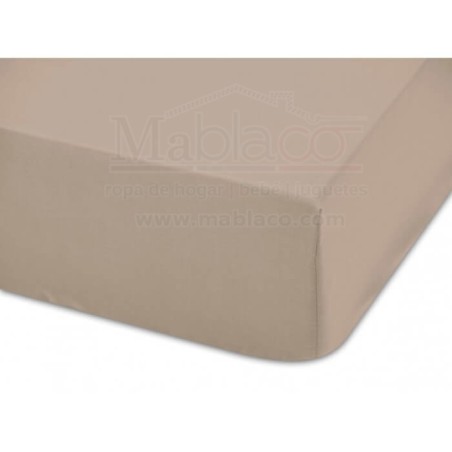 Sábanas Bajeras Lisas Piedra Abece Cama 80