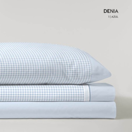 Juego de Sábanas Denia Azul Kabely