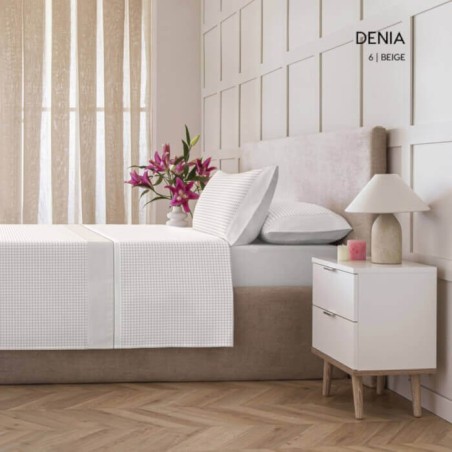 Juego de Sábanas Denia Beige Kabely