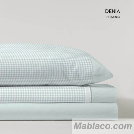 Juego de Sábanas Denia Menta Kabely