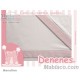 Juego Sábanas Bebé Vainica 100% Algodón Rosa