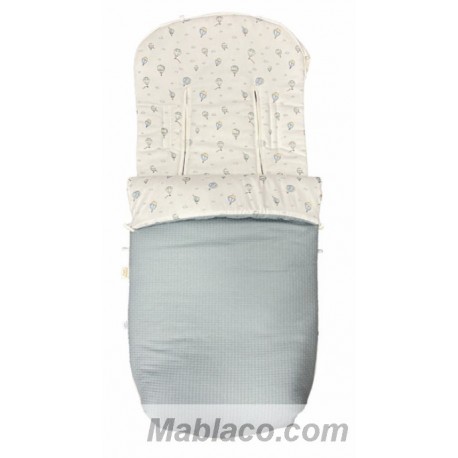 Saco para Sillas Paseo Universal Globos Azul Denenes