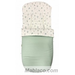 Saco para Sillas Paseo Universal Globos Verde Denenes