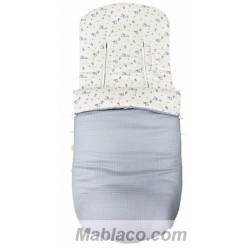 Saco para Sillas Paseo Universal Conejos Beige Denenes