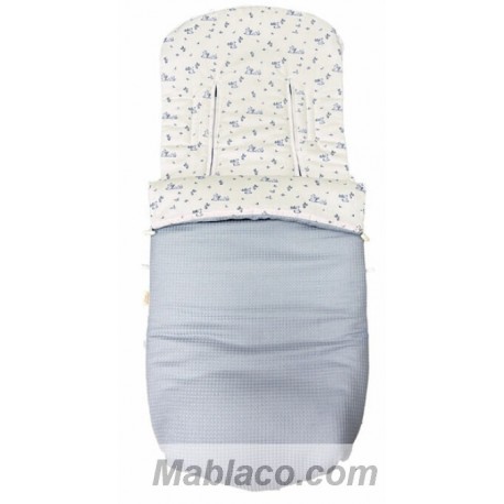 Saco para Sillas Paseo Universal Conejos Beige Denenes
