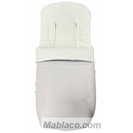 Saco para Sillas Paseo Universal Florecitas Perla Denenes