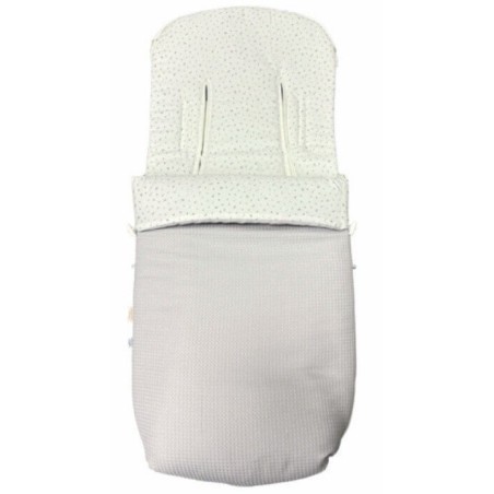 Saco para Sillas Paseo Universal Florecitas Perla Denenes