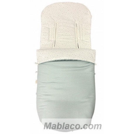 Saco para Sillas Paseo Universal Florecitas Verde Denenes