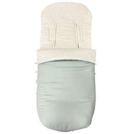 Saco para Sillas Paseo Universal Florecitas Verde Denenes