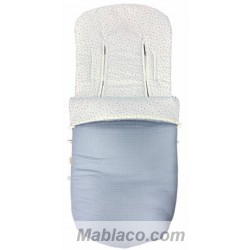 Saco para Sillas Paseo Universal Florecitas Azul Denenes