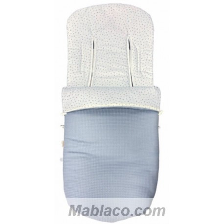 Saco para Sillas Paseo Universal Florecitas Azul Denenes