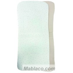 Colchoneta Ligera Silla de Paseo Florecitas Beige