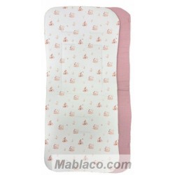 Colchoneta Ligera Silla de Paseo Bicicleta Rosa