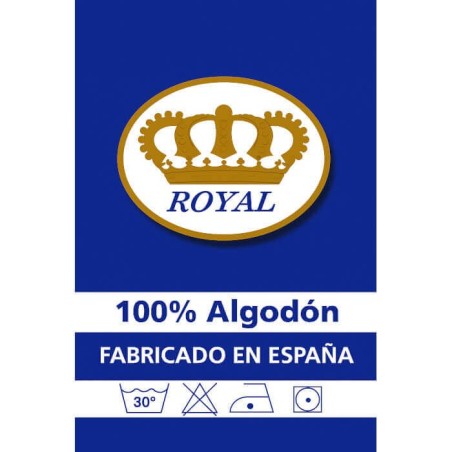  Instruciones Lavado Sábana Encimera Blanca 100% Algodón 144 hilos Royal