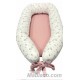 Cojín Nido Bebé Conejos Rosa Denenes