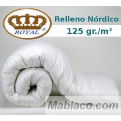 Relleno Nórdico Microfibra de 125 gr Alta Calidad Royal para Entretiempo y Primavera