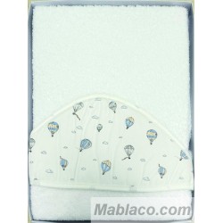 Capa de Baño Globos Azul