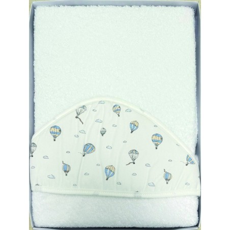 Capa de Baño Globos Azul