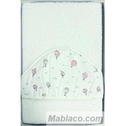 Capa de Baño Globos Rosa