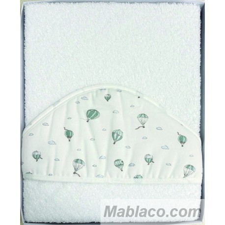 Capa de Baño Globos Verde