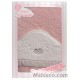 Capa de Baño Zapatos Blanco-Rosa