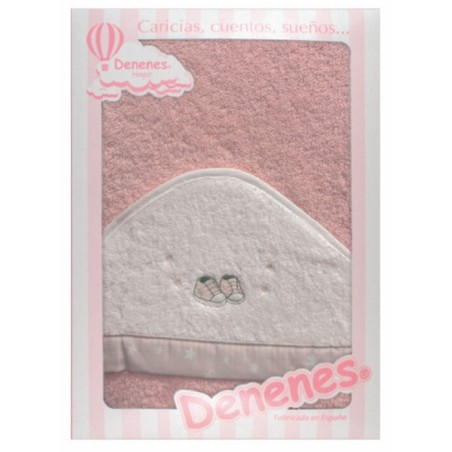 Capa de Baño Zapatos Blanco-Rosa