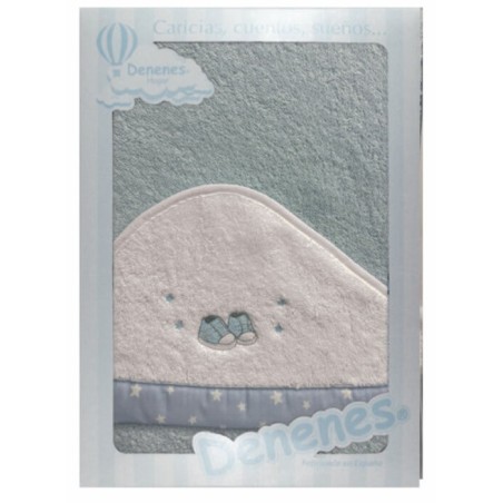 Capa de Baño Zapatos Blanco-Azul