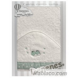 Capa de Baño Zapatos Blanco-Verde