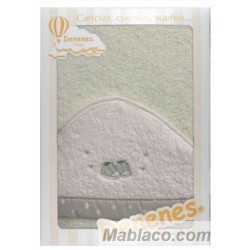 Capa de Baño Zapatos Blanco-Beige