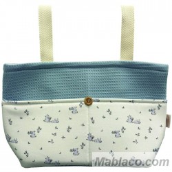 Bolso Organizador Conejos Azul