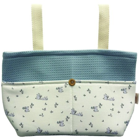 Bolso Organizador Conejos Azul