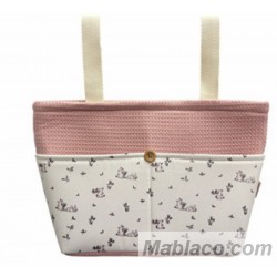 Bolso Organizador Conejos Rosa