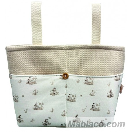 Bolso Organizador Bicicleta Beige Denenes