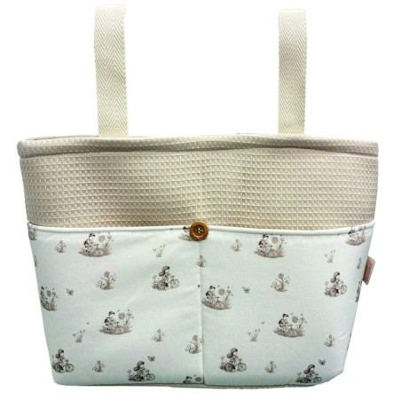Bolso Organizador Bicicleta Beige Denenes