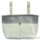Bolso Organizador Florecitas Gris