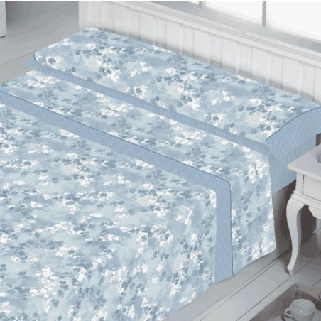 Juego de Sábanas Alina Celeste Aire