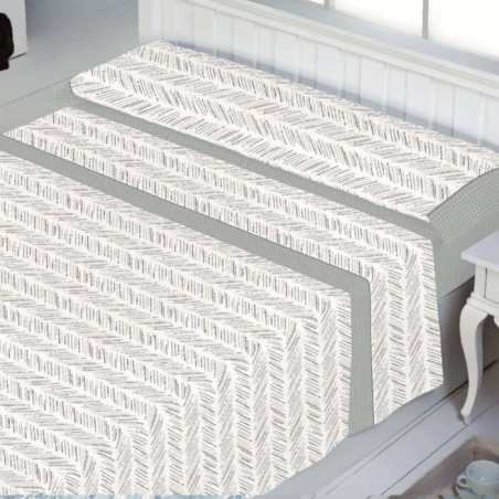 Juego de Sábanas Idalia Gris Aire