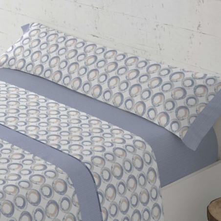 Juego de Sábanas Gandia Azul Paduana