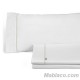 Juego de Sábanas 100% Algodón Lisa Bies Estelia Blanco