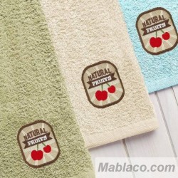Paños de Cocina Cherry 450gr Algodón 50x50 Pack 3
