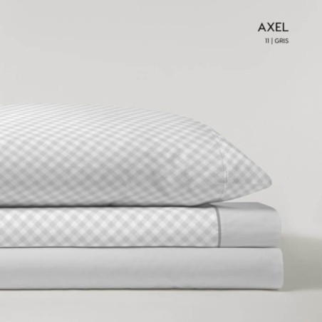 Juego de Sábanas Coralina Axel Gris Kabely