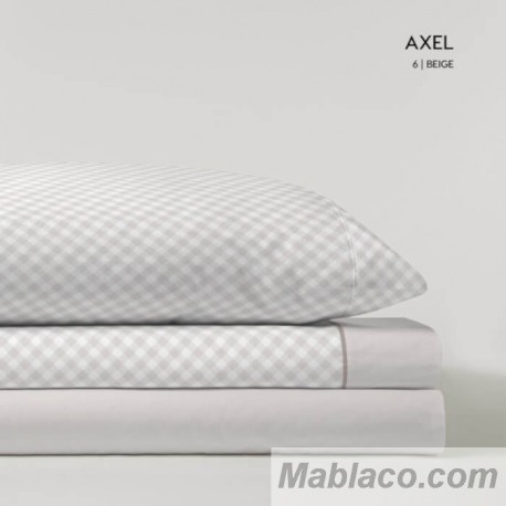 Juego de Sábanas Coralina Axel Beige Kabely
