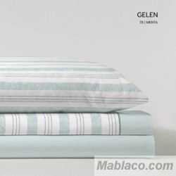 Juego de Sábanas Coralina Gelen Menta