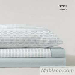 Juego de Sábanas Coralina Noris Menta