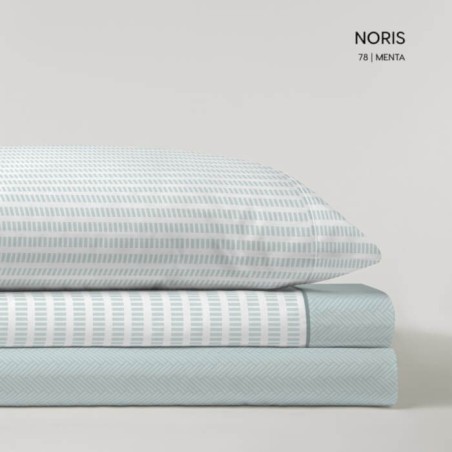 Juego de Sábanas Coralina Noris Menta