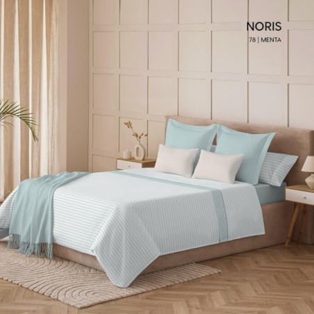 Juego de Sábanas Coralina Noris Menta