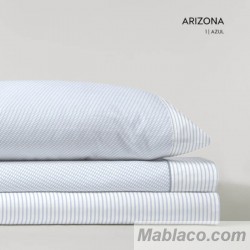 Juego de Sábanas Franela de Algodón Arizona Azul D'art