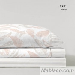 Juego de Sábanas Franela de Algodón Ariel Beige D'art