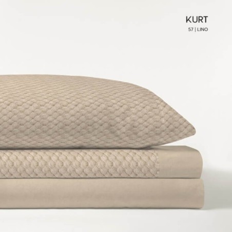 Juego de Sábanas Microlina Kurt Lino Serena
