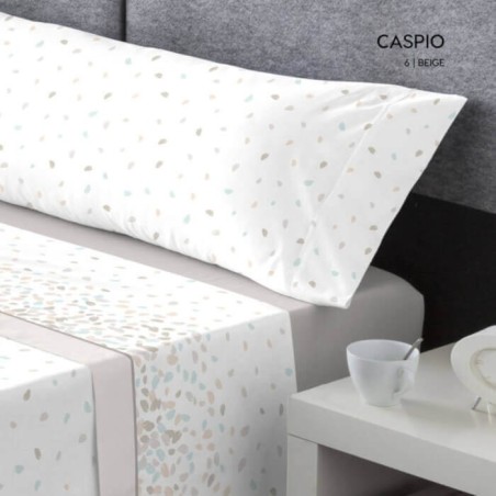 Juego de Sábanas Térmicas Caspio Beige
